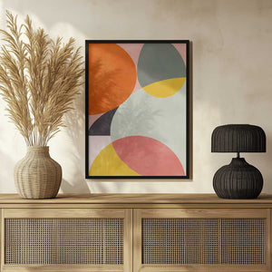 Tablou înramat „Friendly Colors1” de Ana Rut Bre