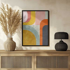 Tablou înramat „Friendly Colors2” de Ana Rut Bre
