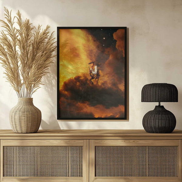 Tablou înramat „Cowboy I” de Taudalpoi