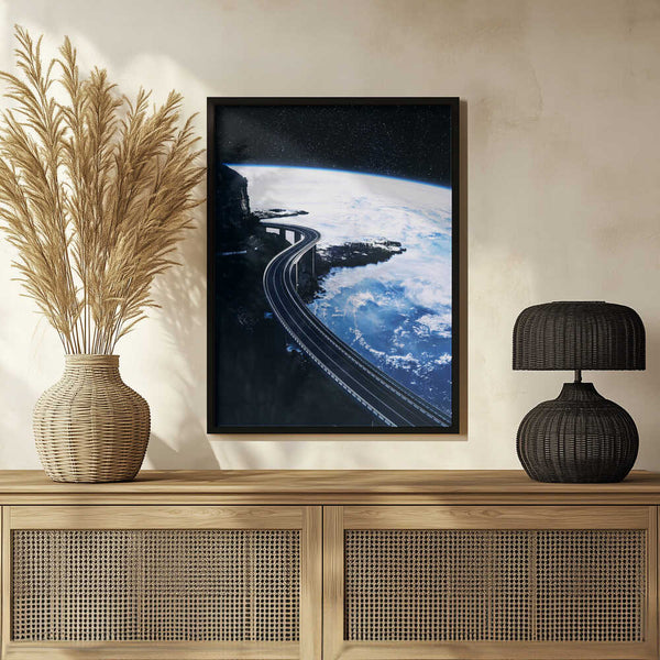 Tablou înramat „Road To Infinity” de Taudalpoi
