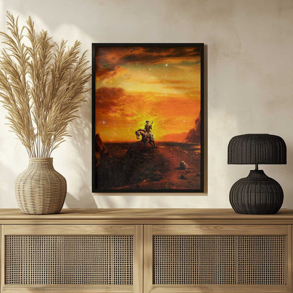 Tablou înramat „Courage” de Taudalpoi