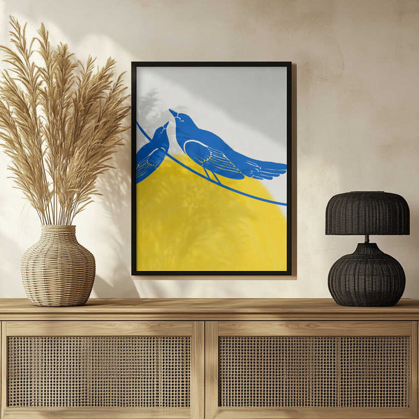 Tablou înramat „for Ukraine III” de Studio Palette
