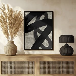 Tablou înramat „Abstract Paper IV” de Studio Palette