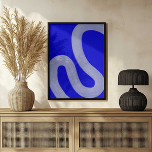 Tablou înramat „Cobalt IV” de Studio Palette