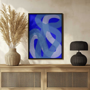 Tablou înramat „Cobalt II” de Studio Palette