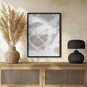 Tablou înramat „Abstract Brush Strokes 6 A1” de Mareike Böhmer