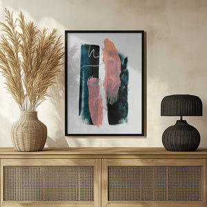 Tablou înramat „Abstract Brush Strokes 3x A1” de Mareike Böhmer