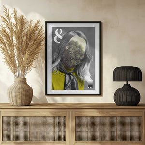 Tablou înramat „And Then I Woke Up A3 Print File” de Famous When Dead