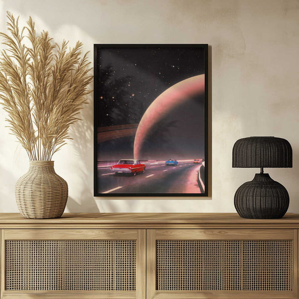 Tablou înramat „Saturn Traffic” de Taudalpoi