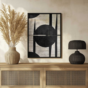 Tablou înramat „Geometric Harmony” de Treechild
