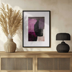 Tablou înramat „Abstract Brush Strokes 77” de Mareike Böhmer