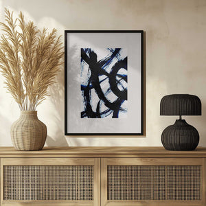 Tablou înramat „Abstract Brush Strokes 98” de Mareike Böhmer
