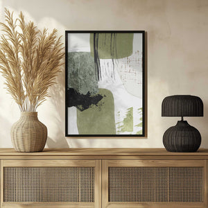 Tablou înramat „Green Dream 3” de Sally Ann Moss