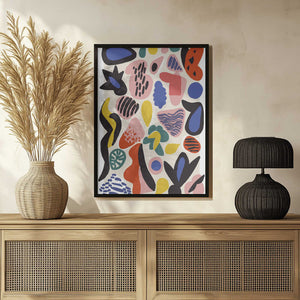 Tablou înramat „Vibrant Abstractions” de Treechild