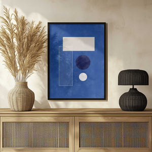 Tablou înramat „Minimalist Geometric shapes” de Elena Ristova
