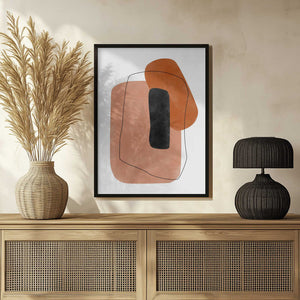 Tablou înramat „Abstract Harmony” de Elena Ristova
