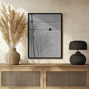Tablou înramat „Balanced Lines” de Elena Ristova