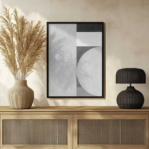 Tablou înramat „Geometric Harmony” de Elena Ristova