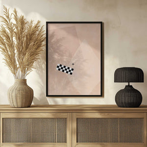 Tablou înramat „Geometric Balance” de Elena Ristova