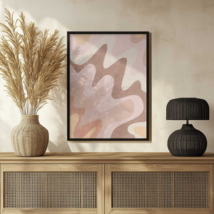 Tablou înramat „Dreamy Wavescape” de Elena Ristova