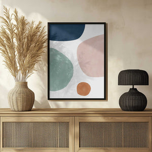 Tablou înramat „Colorful Shapes” de Elena Ristova