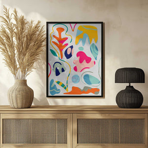 Tablou înramat „Matisse inspired shapes” de Ana Rut Bre