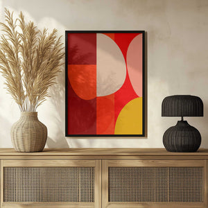 Tablou înramat „Mid Century Pastel 10” de Ana Rut Bre