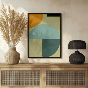 Tablou înramat „Rainbow Plus Shapes3” de Ana Rut Bre
