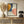 Tablou înramat „Rainbow Plus Shapes  Blue Mustard1” de Ana Rut Bre