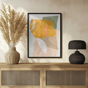 Tablou înramat „Nature Friendly Terracotta 5 Aquarell Kopie” de Ana Rut Bre