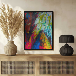 Tablou înramat „colored paints” de engin akyurt