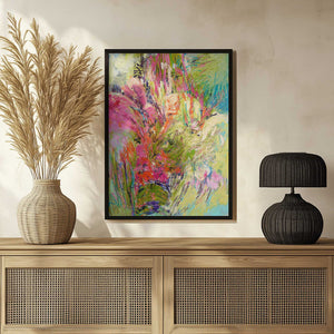 Tablou înramat „Expressionist Colorful Abstract” de Dorothy Fagan