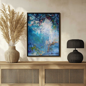 Tablou înramat „Blossoming Spectrum” de Dorothy Fagan