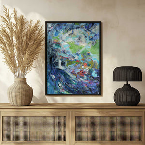 Tablou înramat „Ethereal Blossom Glow” de Dorothy Fagan