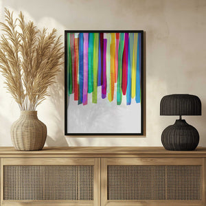 Tablou înramat „Colorful Stripes 2” de Mareike Böhmer