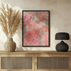 Tablou înramat „Pastel Flowery Artwork” de Bilge Paksoylu
