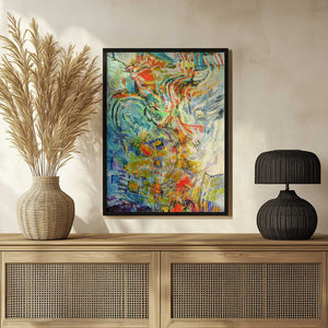 Tablou înramat „Ethereal Blossom Glow” de Dorothy Fagan