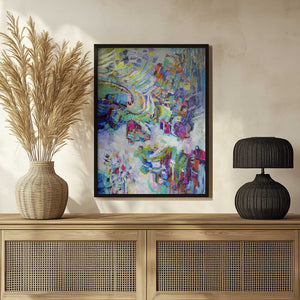 Tablou înramat „Vibrant Tapestry” de Dorothy Fagan