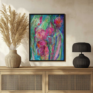 Tablou înramat „Impressionist Floral Abstract” de Dorothy Fagan