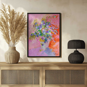 Tablou înramat „Vibrant Petals” de Dorothy Fagan