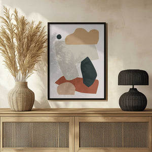 Tablou înramat „Collage Earth I” de Orara Studio