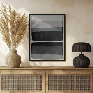 Tablou înramat „Modern Black and White” de Orara Studio