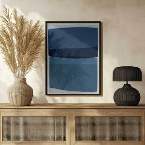 Tablou înramat „Modern Blue” de Orara Studio