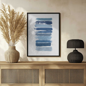 Tablou înramat „Ombre Blue” de Orara Studio