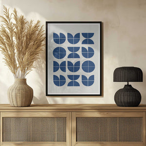 Tablou înramat „Geometric Harmony” de THE MIUUS STUDIO