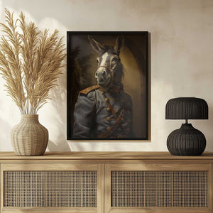 Tablou înramat „Donkey In Costume 3” de Bilge Paksoylu