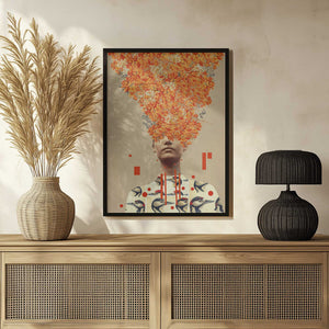 Tablou înramat „Bird Flight In Autumn” de Frank Moth