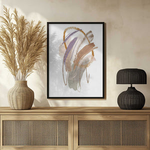 Tablou înramat „Cool Shapes 2” de Sally Ann Moss