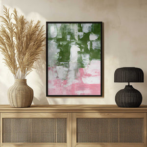 Tablou înramat „Olive Pink” de Ejaaz Haniff