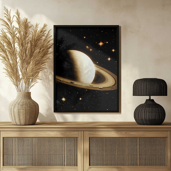 Tablou înramat „Saturn Riders II” de Taudalpoi